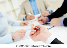 gesprächskreis, gebärde