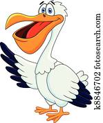 Pelican Cartoon Pelican Cartoon