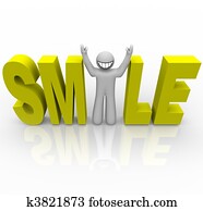 Smile - Smiley Man in Word