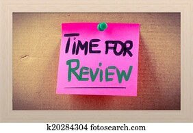 Time For Review Concept Time For Review Concept