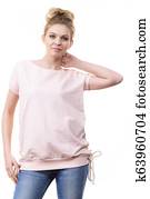 Woman wearing casual outfit