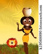 אישה אפריקנית