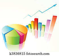bar, en, cirkeldiagram