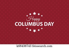 Columbus Day Background. Illustration