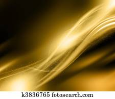 destello, oro, plano de fondo