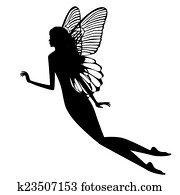 Fairy silhouette Fairy silhouette