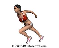 Female Runner Female Runner