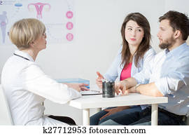 Couple at the doctor