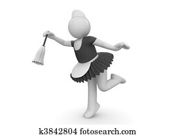 Cute maid at work - Workers collection Cute maid at work - Workers collection