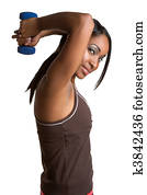 Exercising Woman Exercising Woman