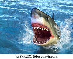 Shark attack Shark attack