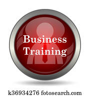 Business training icon Business training icon
