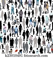 People pattern People pattern