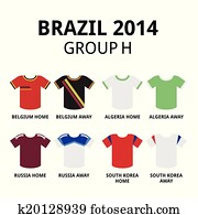 Download Match Schedule Group A. Clipart | k56140644 | Fotosearch