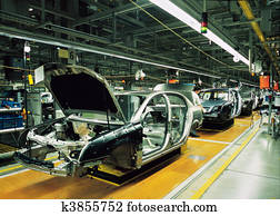 יצור של מכונית, קו