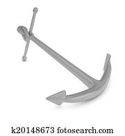 3d Iron anchor 3d Iron anchor