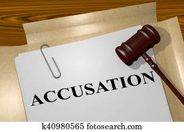 acusación, -, legal, concepto