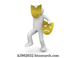 Happy theater mask - Arts/entertainment collection Happy theater mask - Arts/entertainment collection