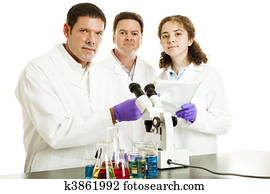 Serious Team of Scientists