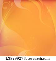 abstrakt, rot, und, orange hintergrund