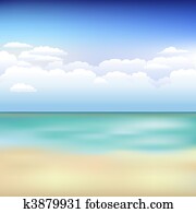 Beautiful Landscape With Beach Beautiful Landscape With Beach