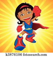 Black Super hero Girl. Black Super hero Girl.
