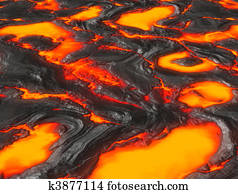 molten lava or magma from volcano molten lava or magma from volcano
