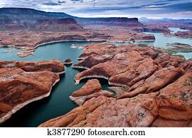 Over Lake Powell Over Lake Powell