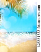 summer beach background 