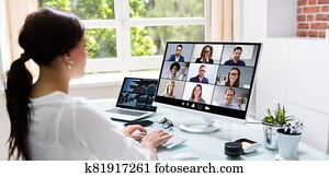 אונליין, ועידה של וידאו, התקשר