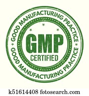 bom, fabricando, prática, (, GMP, ), sinal, ou, selo