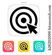 Choice, target icon. Choice, target icon.