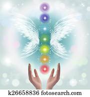 Healing Hands and seven chakras