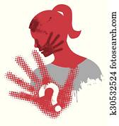 violencia, contra, mujeres