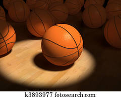 כדור סל, פריטים