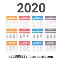 2020 Calendar 2020 Calendar