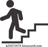 Down stairs icon Down stairs icon