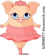 Pig Ballerina Pig Ballerina