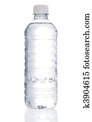 água purificada, garrafa