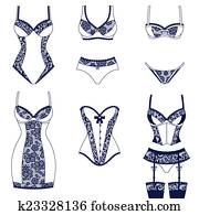 עצב, נקבה, לבני נשים, עם, בציר, שנץ, ornament.