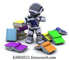 רובוט, עם, ספרים