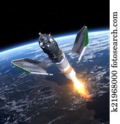 שגר, של, מטען, חללית, 