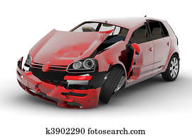 תאונה של מכונית