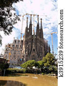 Barcelona - Sagrada Familia by Gaudi Barcelona - Sagrada Familia by Gaudi