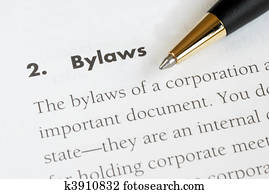 Bylaws, de, um, corporação