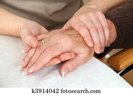 Woman consoling the widow of death. Grief counseling. Woman consoling the widow of death. Grief counseling.