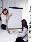 businesscoaching, für, und, per, junge frauen