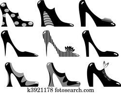 Fashionable women's footwear Fashionable women's footwear