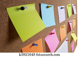 Notice board background