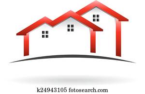 Roof houses logo Roof houses logo